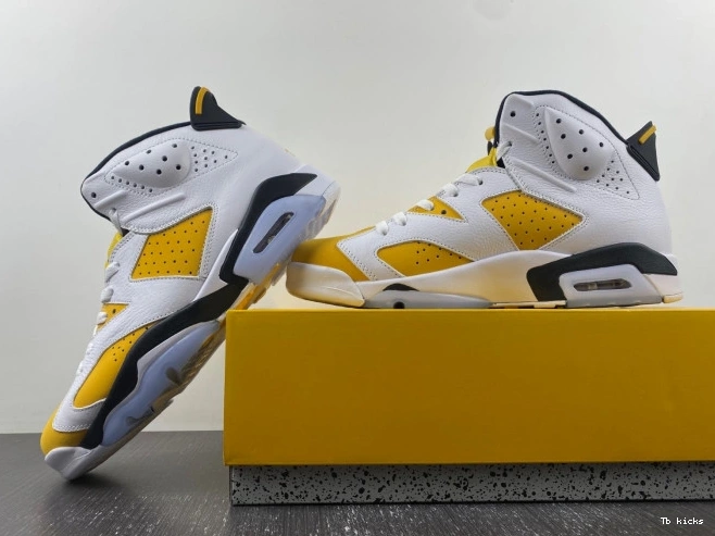 Cheap TBK Jordan Ochre Yellow Air 6 CT8529-170 0710